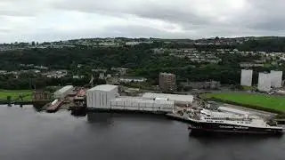 Ferguson Marine on the day the Scottish Government saved the yard  16/8/2019