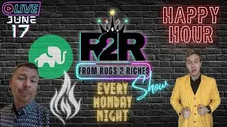 AG & Zac Minter Talk Crypto on the Rugs 2 Riches Show! |  07/17/24 #Bitcoin #Defi #Crypto