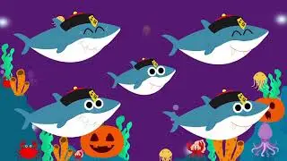 Vampire Baby Shark Dance   Halloween Songs   Kids Songs and Nursery Rhymes