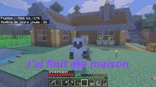 J'ai finit ma maison sur Minecraft ( épisode 10 )