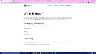 How To Create a Grav website