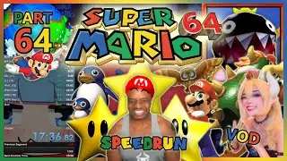 Lacari Plays Super Mario 64 Speedrun [70 Star Race vs Trihex] - Part 64 of 64