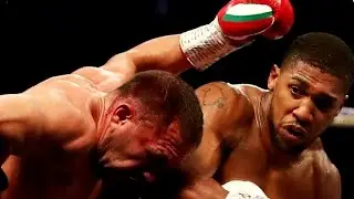 The exact Moment Anthony Joshua knocked Out Kubrat Pulev #shorts