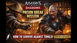 Assassin&rsquo;s Creed Shadows&ndash;Claws of Awaji-Prison Break Mission |Survive Against Tomeji  - guide