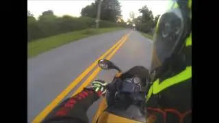WR250 Showing Sportbikers How To Ride