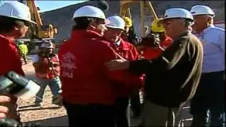 2 LIVE STREAM FIRST MINER PULLED OUT IN CHILE MINE DISASTER