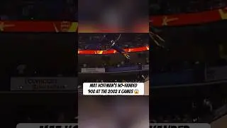 #tbt to Mat Hoffman's no-handed 900 at the 2002 X Games 😮&zwj;💨(🎥: ​⁠@XGames) #sports #fyp #foryou