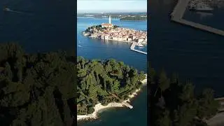 Rovinj &ndash; Aerial View of a Timeless Adriatic Town | HomeRent Croatia #homerent #croatia #istria