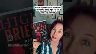Раздача ведьмовских книг 28 сентября на Live Magic Q&A!