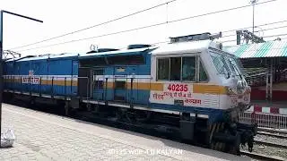 Indian Railways WIDE CAB WDP4D mad acceleration : Indian Railways