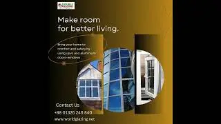 Sound Proof & Energy Efficient Double Glazed Doors And Windows.