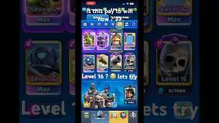 What you guys think about level 16 ? #clashroyale #fun #level16#gameplay