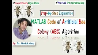 MATLAB Code of Artificial Bee Colony (ABC) Algorithm