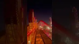 Incredicoaster - Front Seat Night POV - Disney California Adventure Park - Disneyland Resort