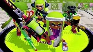 Splatoon - We Got Only 3 Players Though [Turf Wars] - Wii U Gameplay
