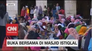 Bukber di Masjid Istiqlal Jakarta Dihadiri Lebih dari 10.000 Jemaah