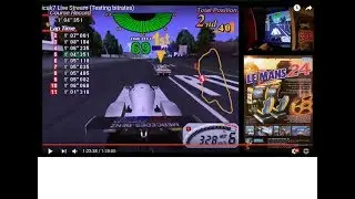 icuk7 3rd Live Stream (Testing bitrates : Sega Le Mans 24)