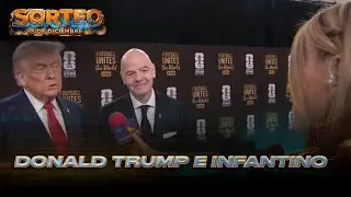 Donald Trump e Infantino | Sorteo Final del Mundial FIFA