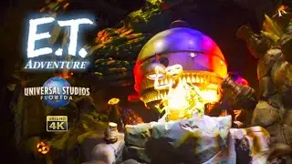 E T  Adventure On Ride Front Row Low Light 4K POV Universal Studios Florida Orlando 2025 12 30