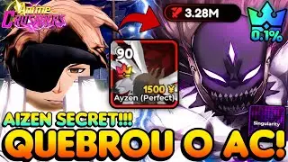 REVIVERAM A NOSTALGIA DO AA! O NOVO AIZEN SECRETO QUEBROU A UPDATE DE BLEACH PT2 DO CRUSADERS!!