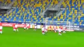 Polska - Norwegia U21 pierwsza bramka Polak&oacute;w