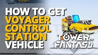 Voyager Control Station Tower of Fantasy