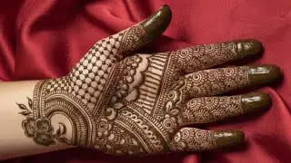Full Hand Mehndi Design | 2026 Trending Mehndi Design | Stylish Palm Mehndi Design 