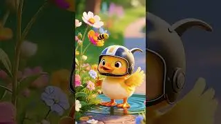 The Golden Duckling's Camera Quest #animals #cartoon #ducklings #duck