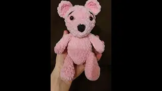 Mały miś na szydełku bardzo prosty cz.2/2-crochet bear very easy part 2/2