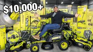 I Bought Every Ryobi Lawn and Garden Tool