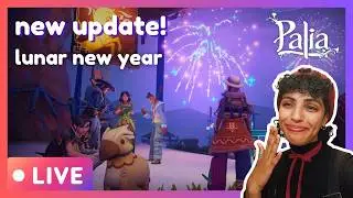 🔴 palia: lunar new year update, maji market, and elderwood questing!
