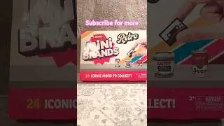 NEW Mini Brands - Retro Series Advent Calendar 🗓️🪀 #minibrands #fivebelow #adventcalendar #toys
