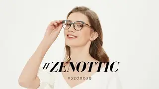 ZENOTTIC Vintage Round Anti Blue Light Glasses Frame For Women Men Tortoise Full Rim