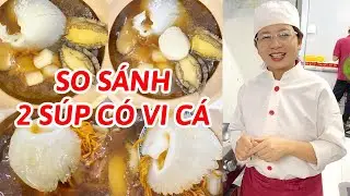 Sự giống và khác nhau của súp bào ngư vi cá với súp bào ngư vi cá đặc biệt