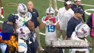 Реакция на матч Ole Miss Rebels против Georgia Bulldogs | Полные видеообзоры игры | Реакция на Su...