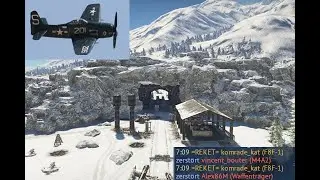 frozen pass tunnel bomb double kill [Warthunder]
