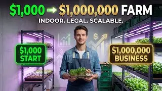The Million Dollar Farming Business Americans Can Start Indoors With Less Than $1,000