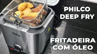PHILCO DEEP FRY STAINLESS STEEL ELECTRIC FRYER 1.8L