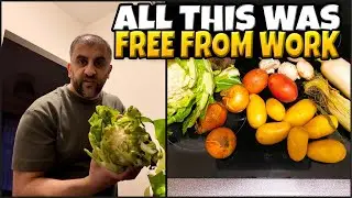 Rainy Work Day in Dublin Free Fruit and Veg from Work