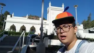 Propeller Hat Guy Visits Brand Library and Art Center