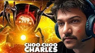 Choo Choo Charles Monster Train with Dark Knight Gamerz Day 59 #shortslive #horrorgaming