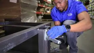 How to Install Casters on Your Georgia Expo Storage Cart