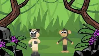 The Surprising Bond Between a Monkey and a Dog story in urdu by RNA TV
