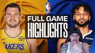 Luka Dončić 38/13/10 😱 EASIEST TRIPLE-DOUBLE EVER | Lakers vs Nuggets Reaction