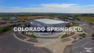 Papa Roach drone footage at Broadmoor World Arena in Colorado Springs