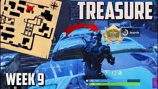 FOLLOW THE TREASURE MAP FOUND IN HAUNTED HILLS (WEEK 9 CHALLENGES)