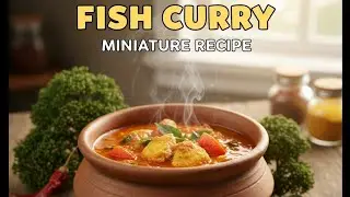 Fish curry recipe |miniature world of food 