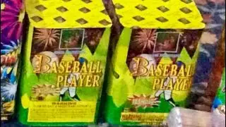 Baseball Player By TigerFireworks 16&rsquo;Shots New Year&rsquo;s Eve fireworks Philippines 2017-2018 #Reupload