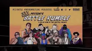 B-Boy(c) vs Daniel Makabe - Solid Steel Championship Match - 3-2-1 BATTLE! - 01/26/2018