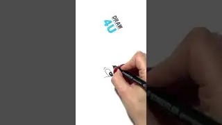 Fast Drawing Bunny | Draw 4u Shorts